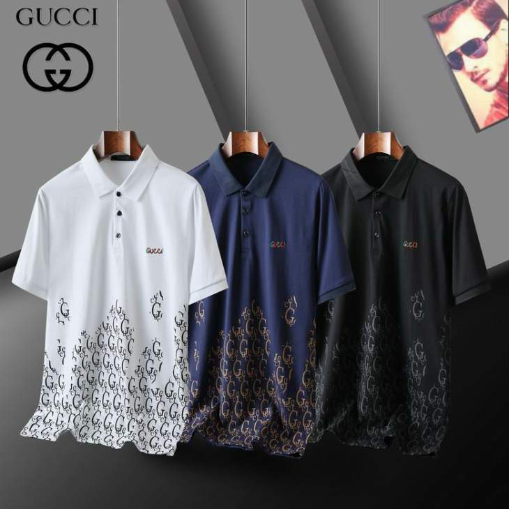 Picture of Gucci Polo Shirts Short _SKUGucciM-3XL25tn0727730
